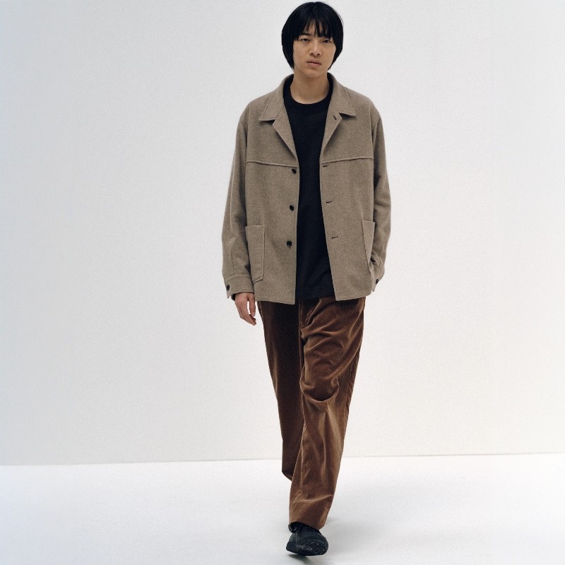 KAPTAIN SUNSHINE Cashmere Shirt Jacket25AW羊绒法兰绒衬衫夹克