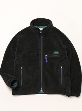 L.L.bean Topsham Boa Fleece Jacket 25AW 复古摇粒绒立领夹克