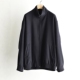 cashmere track jacket COMOLI 25AW 复古羊绒立领运动夹克