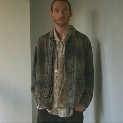 WISMANCELLM复古做旧工装夹克