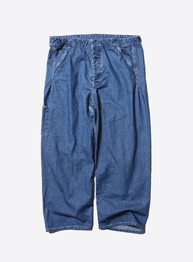 Unlikely Chopped Coverall Bottoms 25AW 水洗宽松工装牛仔裤