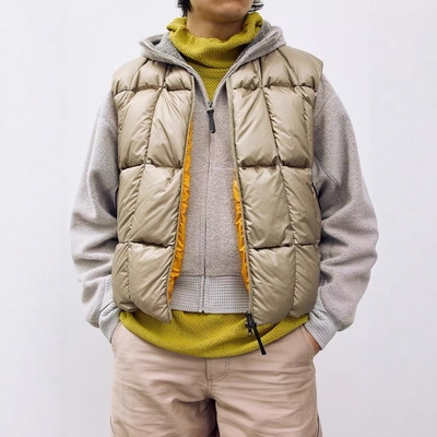 GOLDWIN0轻量立体保暖羽绒马甲