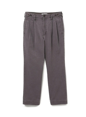 nonnative CHINO TROUSERS CANVAS 25AW 硫化染色帆布工装休闲裤