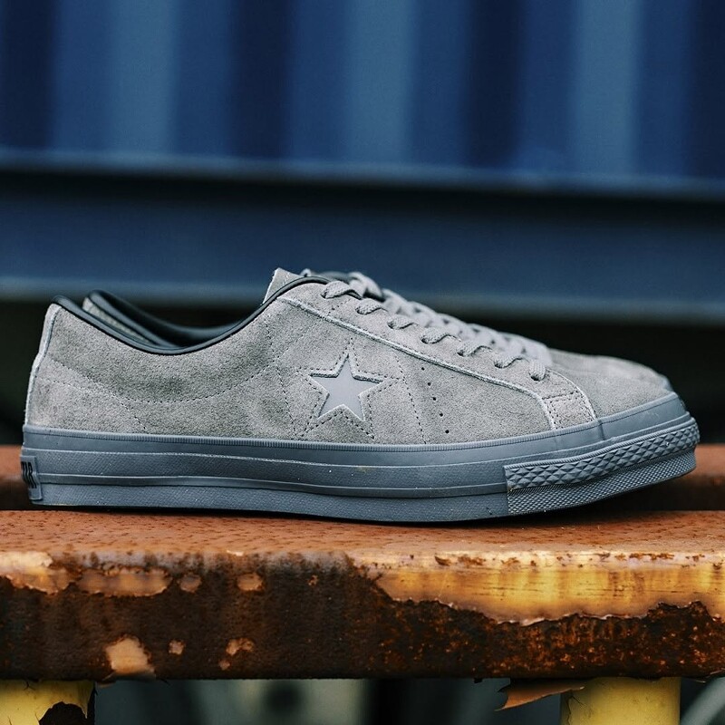 CONVERSE日产复古麂皮低帮滑板鞋