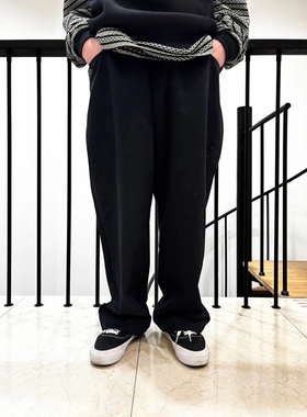 COOTIE PUNCHING FAUX SUEDE WIDE EASY PANTS25SS麂皮五袋工装裤