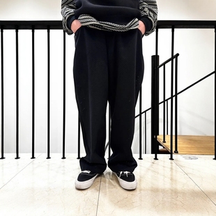 SUEDE WIDE EASY COOTIE 裤 FAUX PANTS25SS麂皮五袋工装 PUNCHING