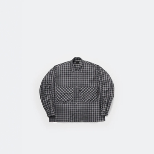 GREN SPORTS 斜纹布户外衬衫 26SS PLAID SHIRT TECH DAIWA