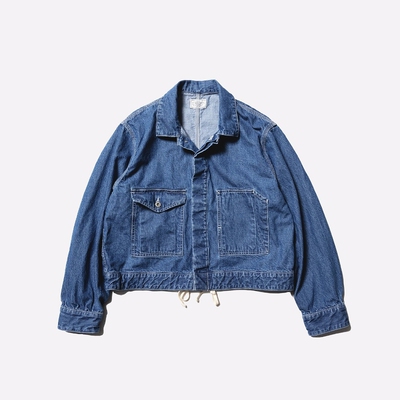 Unlikely复古水洗开衫牛仔夹克