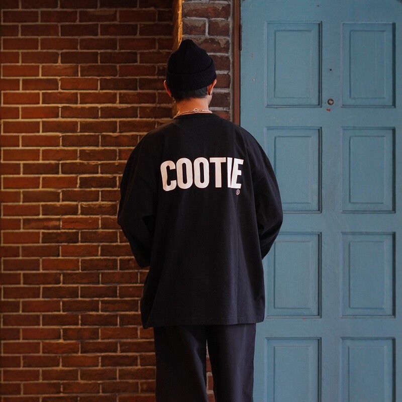 COOTIE AD PROCESSING OVERSIZED L/S TEE 25SS 宽松印花长袖T恤