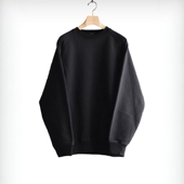 26SS COMOLI 定番棉质里毛圆领套头卫衣 crew neck Cotton fleece