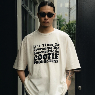 COOTIE津巴棉宽松印花短袖T恤