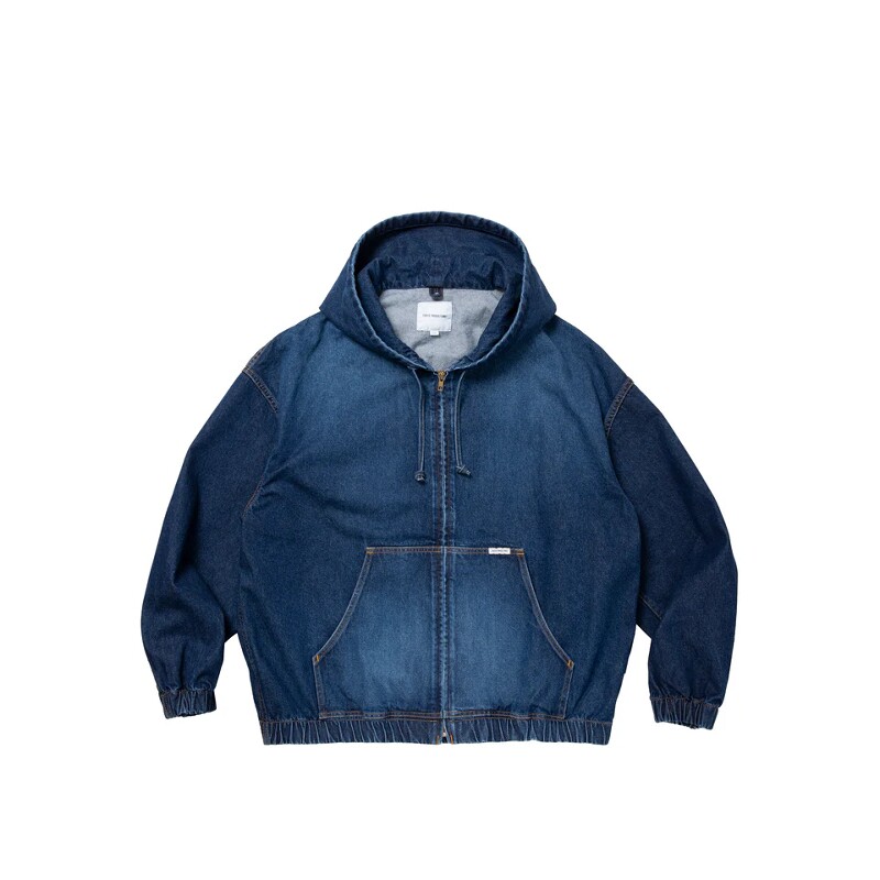 COOTIE 12.5OZ DENIM HOODED JACKET 26SS 复古做旧连帽牛仔夹克