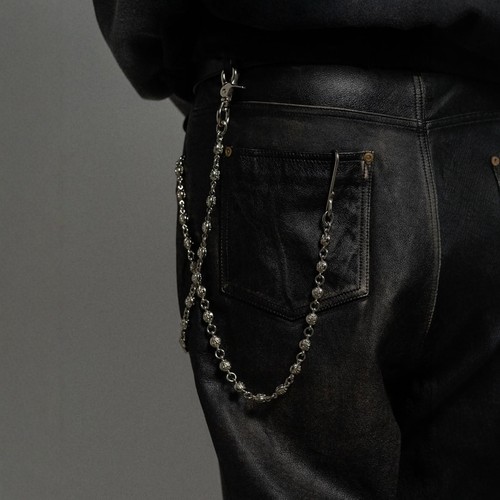 KAMIYA合金黄铜圆珠球型裤链