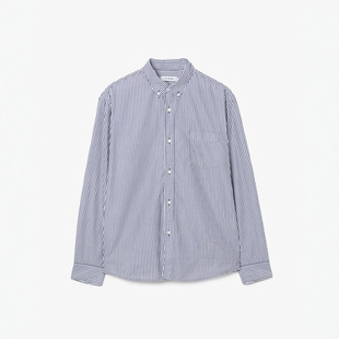 nonnative OFFICER B.D. L/S SHIRT STRIPE 26AW 条纹长袖衬衫