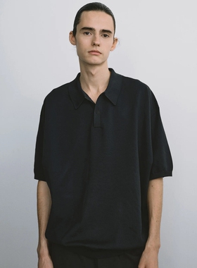 DAIWA TECH KNIT POLO S/S 26SS 复古休闲机能风针织半袖衬衫