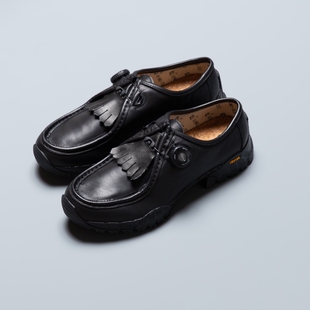 PLAYGROUND pg KNOCK 2 26SS 旋钮防水V底光滑皮面户外运动休闲鞋