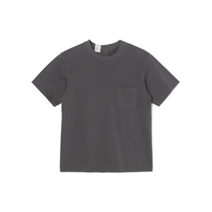 N.HOOLYWOOD CREW NECK T-SHIRT 25AW 日产长绒苏文棉口袋短袖T恤