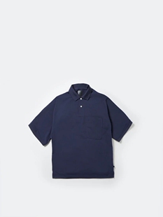 DAIWA PIER39 TECH POLO SHIRTS S/S 24SS 宽松大口袋短袖衬衫