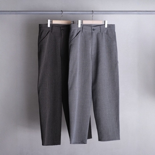 BATONER TWEED WOOL PAINTER PANTS 26AW 羊毛粗花呢画家休闲裤