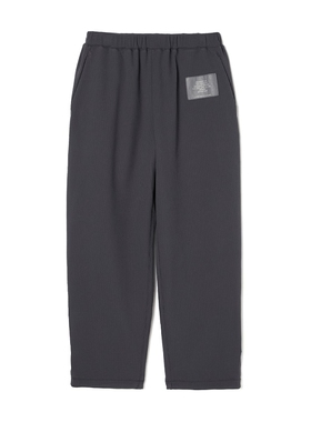 N.HOOLYWOOD TEST EASY PANTS 25SS军事线华夫格宽松抽绳直筒长裤