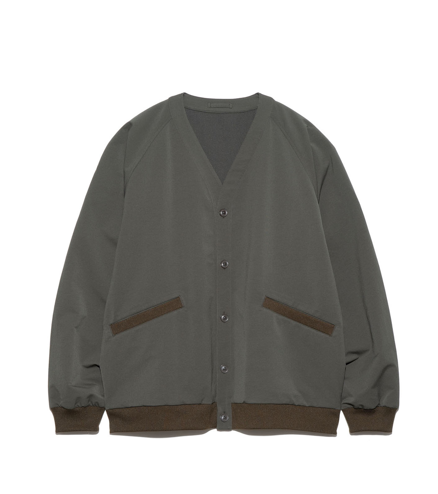 nanamica ALPHADRY Cardigan 24AW 光电子吸汗速干机能插兜开衫