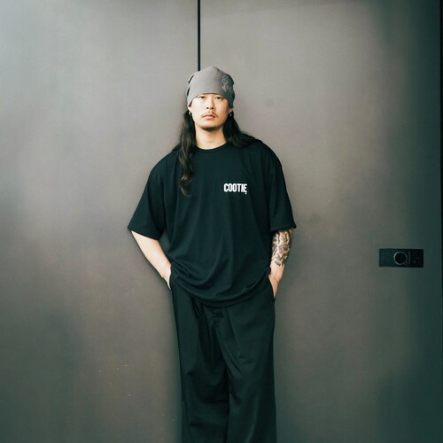 COOTIE轻量速干弹力宽松短袖T恤