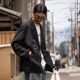 nanamica ALPHADRY ClubJacket25AW光电子机能速干双排扣西装夹克