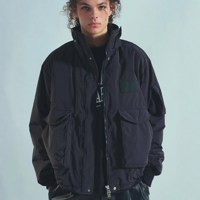 nonnative塔夫绸防水工装夹克