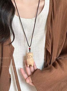 猫猫项链女2025新款爆款高级感