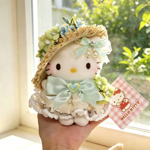 【正版】hellokitty挂件玩偶送女生毛绒配饰玩偶公仔配饰玩偶