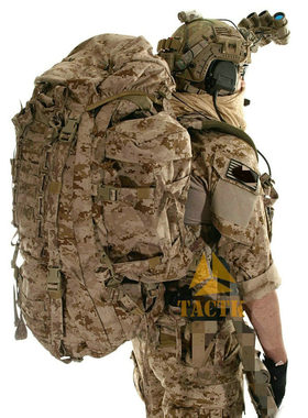 Frontac 60-100升可扩展组合携行大背包 铝条框架 户外耐磨防水