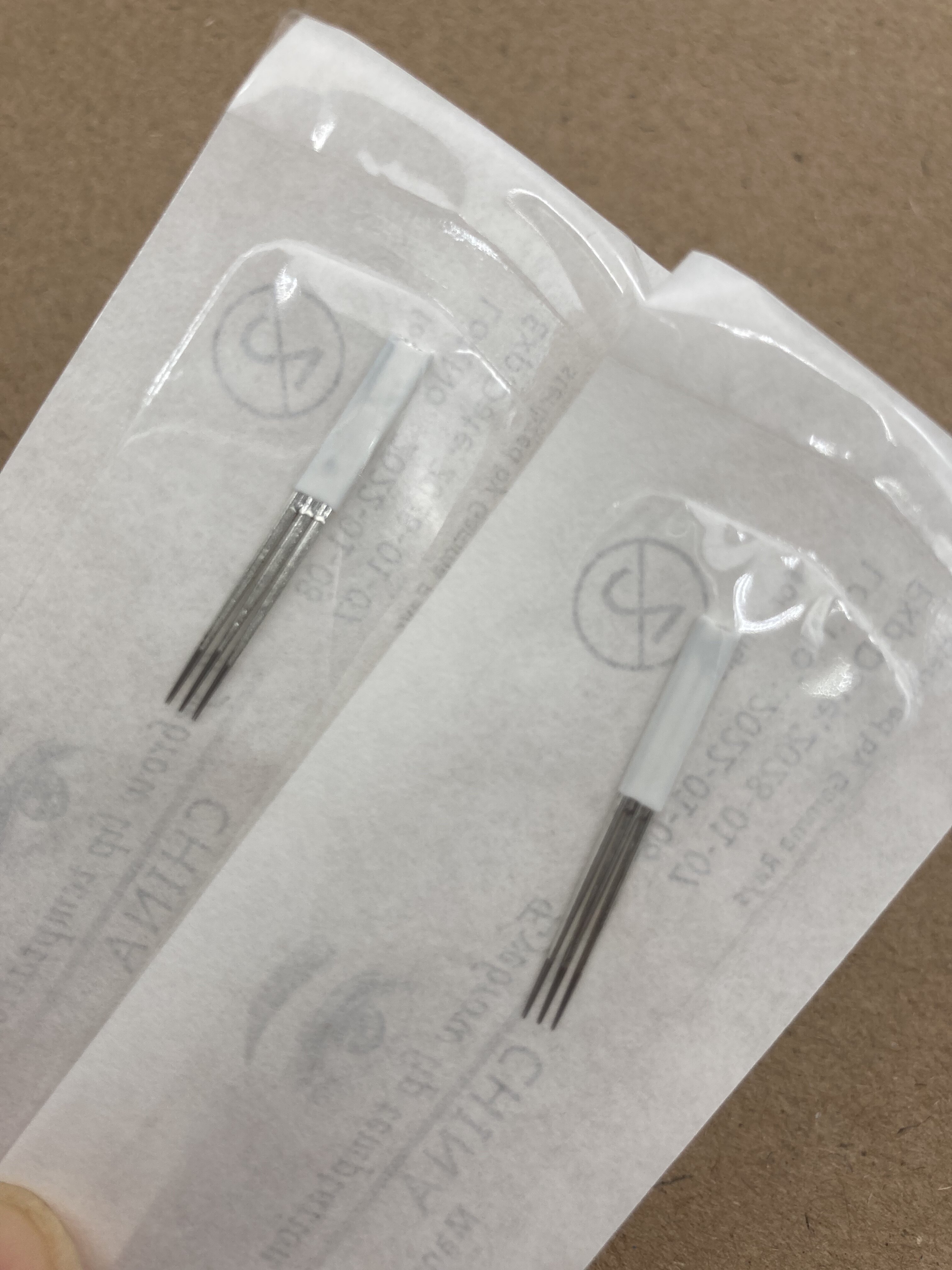 匠心手工打雾针3P针3个收口圆三