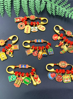 婴儿别针压惊龙宝宝孕妇外出平安胸针儿童出门随身别针护身符挂件