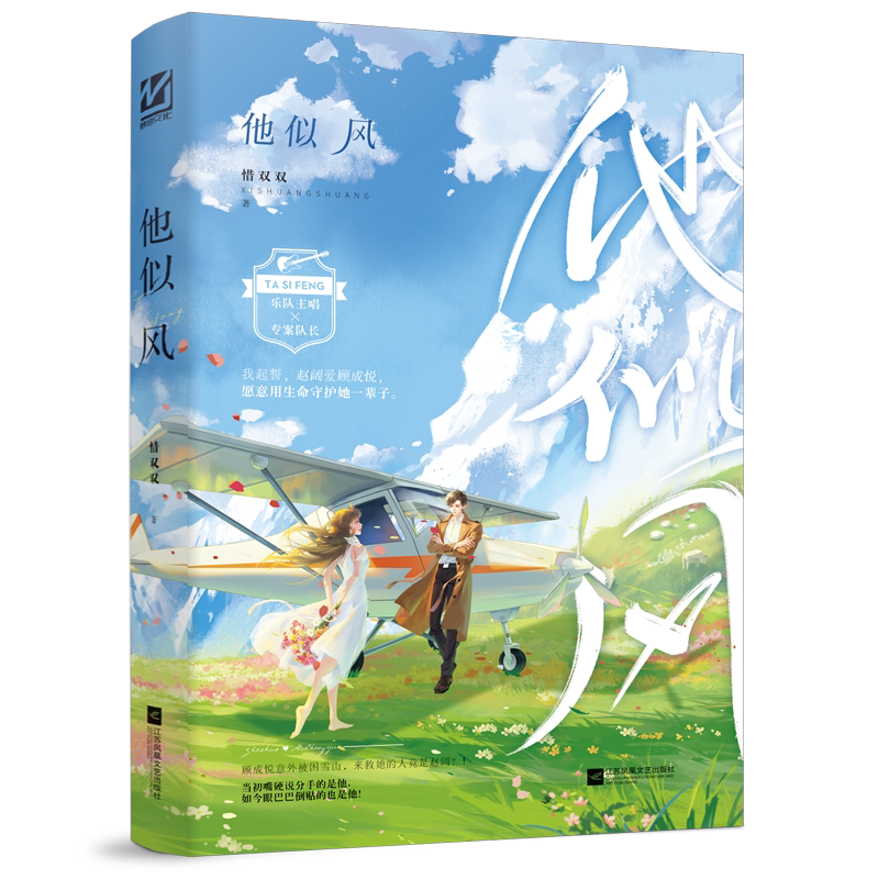 正版 他似风 惜双双网络原名《你，别乱来》 乐队主唱X专案队长现代都市军旅文小说破镜重圆欢喜冤家女追男实体书