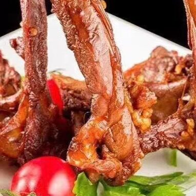 金信源酱板香辣鸭锁骨鸭架5个装鸭肉零食