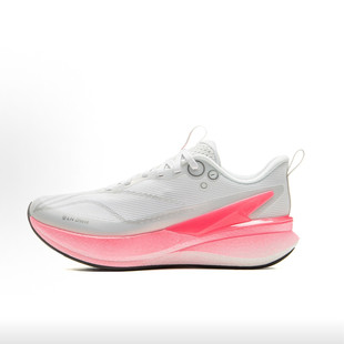 李宁赤兔8PRO女款低帮全掌䨻䨻丝鞋面轻便回弹透气耐磨跑步鞋
