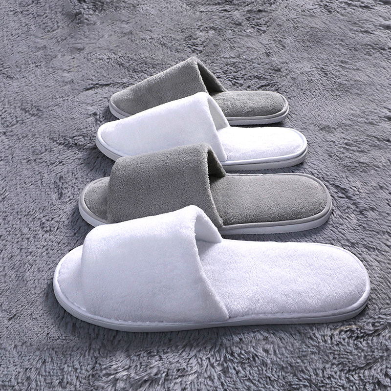 一次性拖鞋酒店专用民宿珊瑚绒秋冬半包高档会所美容院可定制LOGO,居家布艺,一次性拖鞋,淘宝优惠券,粉丝福利购,淘宝优惠卷
