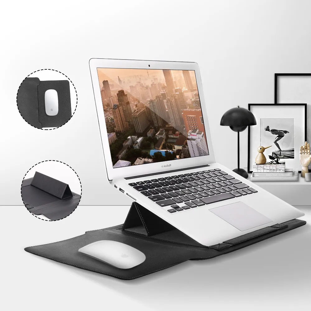 笔记本支架电脑包Matebook14寸提手内胆包16寸macbook支架收纳包