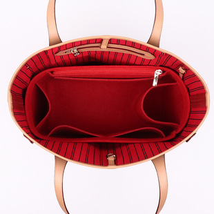 适用LV neverfull内胆包女内胆大号中号小号包中包托特包lv购物袋