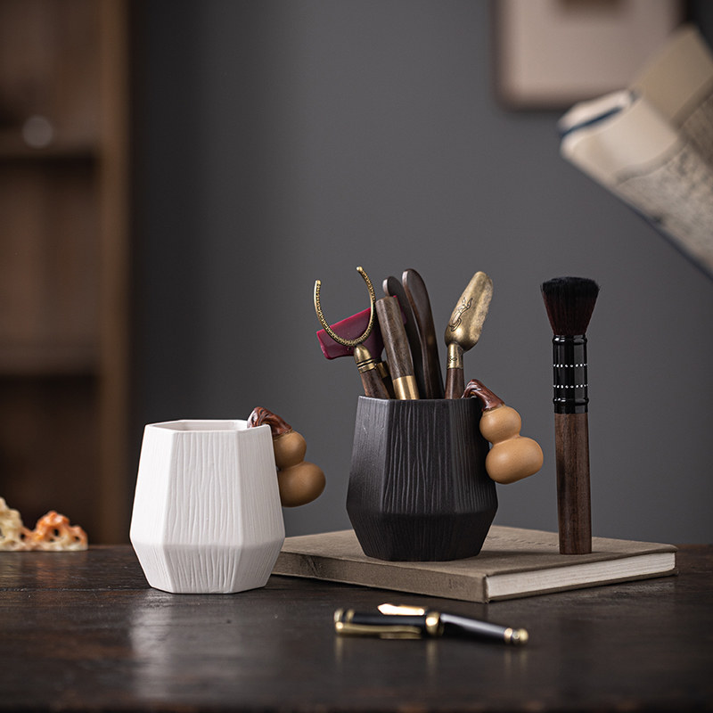 中式黑檀木福禄六君子茶筒套装家用功夫茶道零配泡茶配件茶夹茶勺,餐饮具,茶道/零配,淘宝优惠券,粉丝福利购,淘宝优惠卷