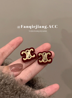 气质小众适合过年戴的秋冬耳环