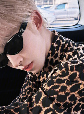 复古女猫眼墨镜男潮痞帅街拍眼镜