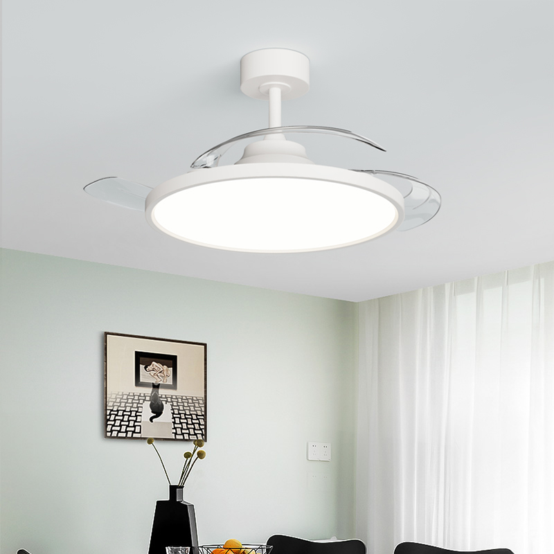 隐形风扇灯高亮全光谱护眼吊灯