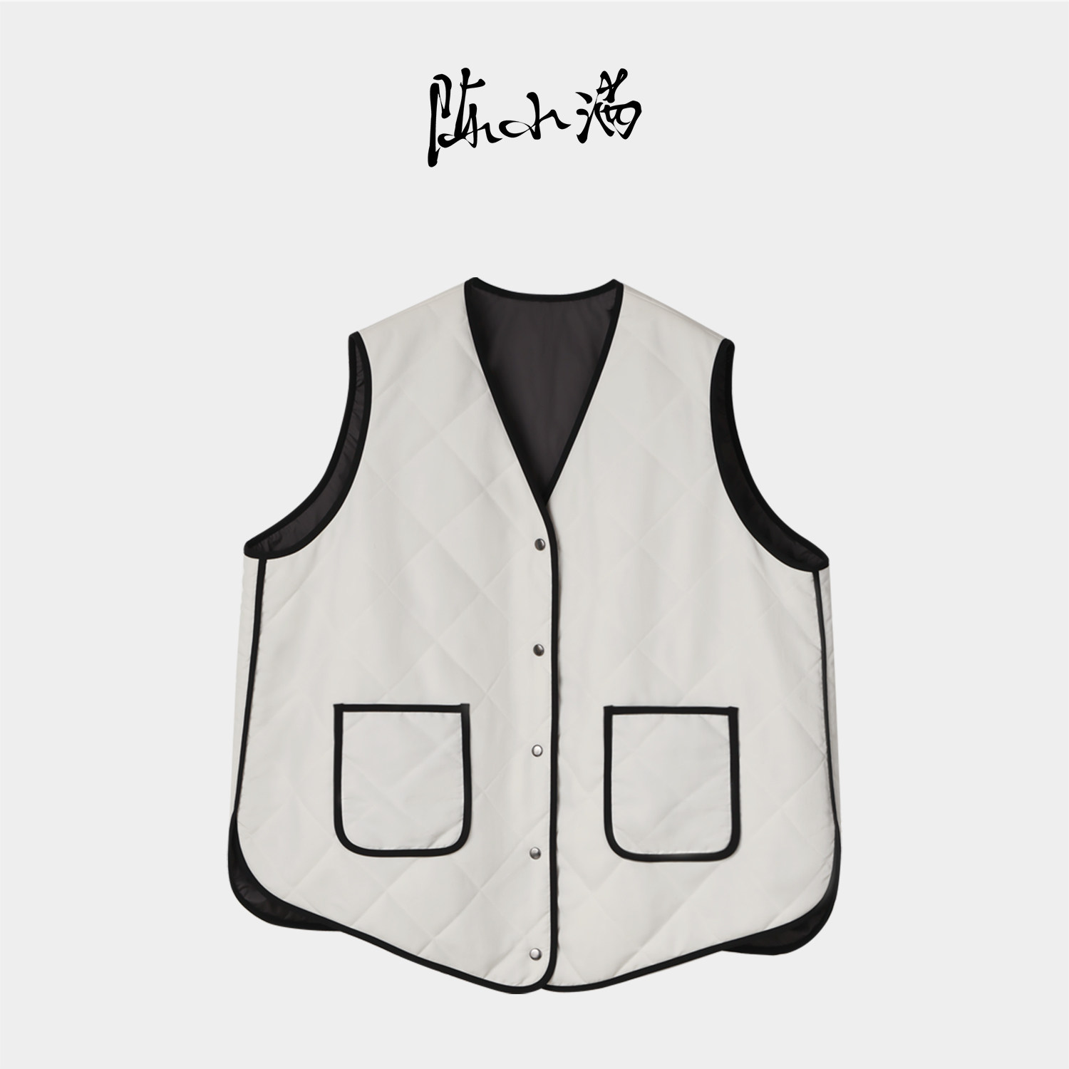 小香风90支羊毛马甲女