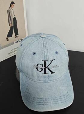 xckv帽子棒球帽男女时尚刺绣字母牛仔百搭鸭舌帽jennie同款正确