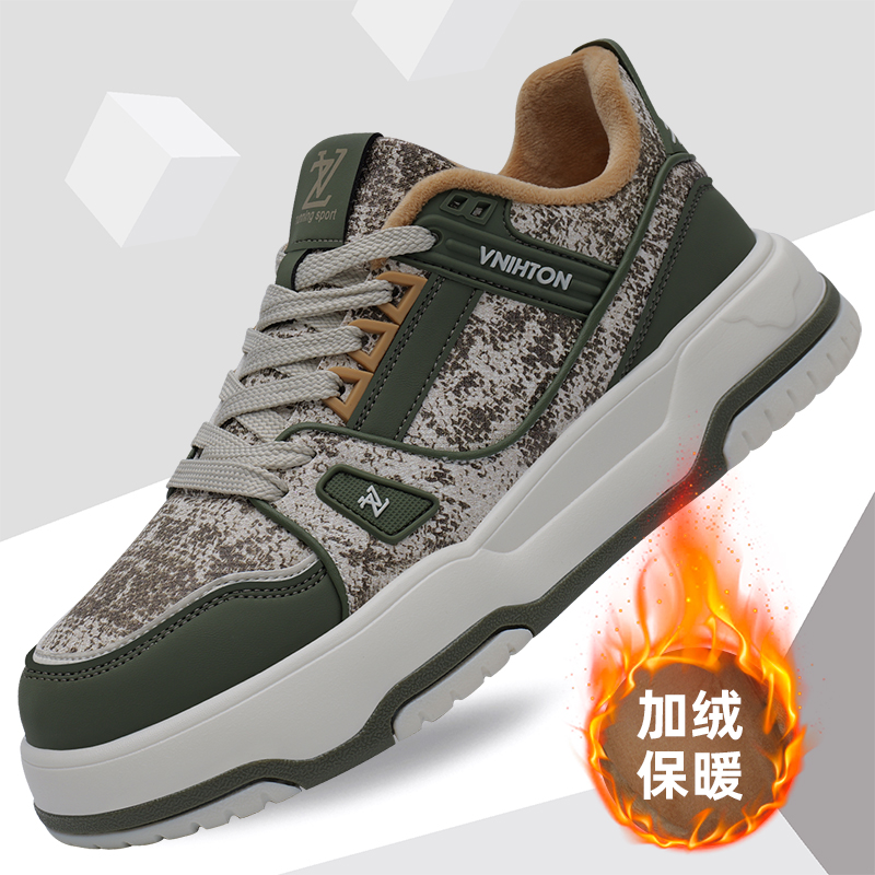 莎蓓莉保暖二棉鞋休闲鞋防滑防水