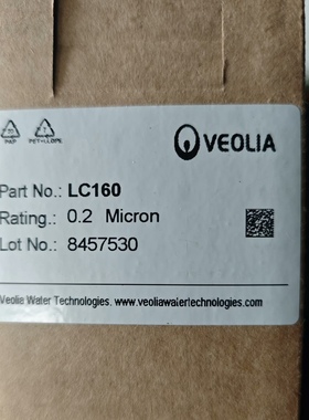 威立雅ELGA   LC118   ELGA实验室纯水机耗材 货号LC118全新原装