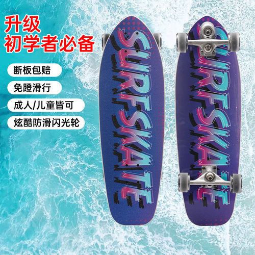 陆地冲浪板S9初学者刷街滑板