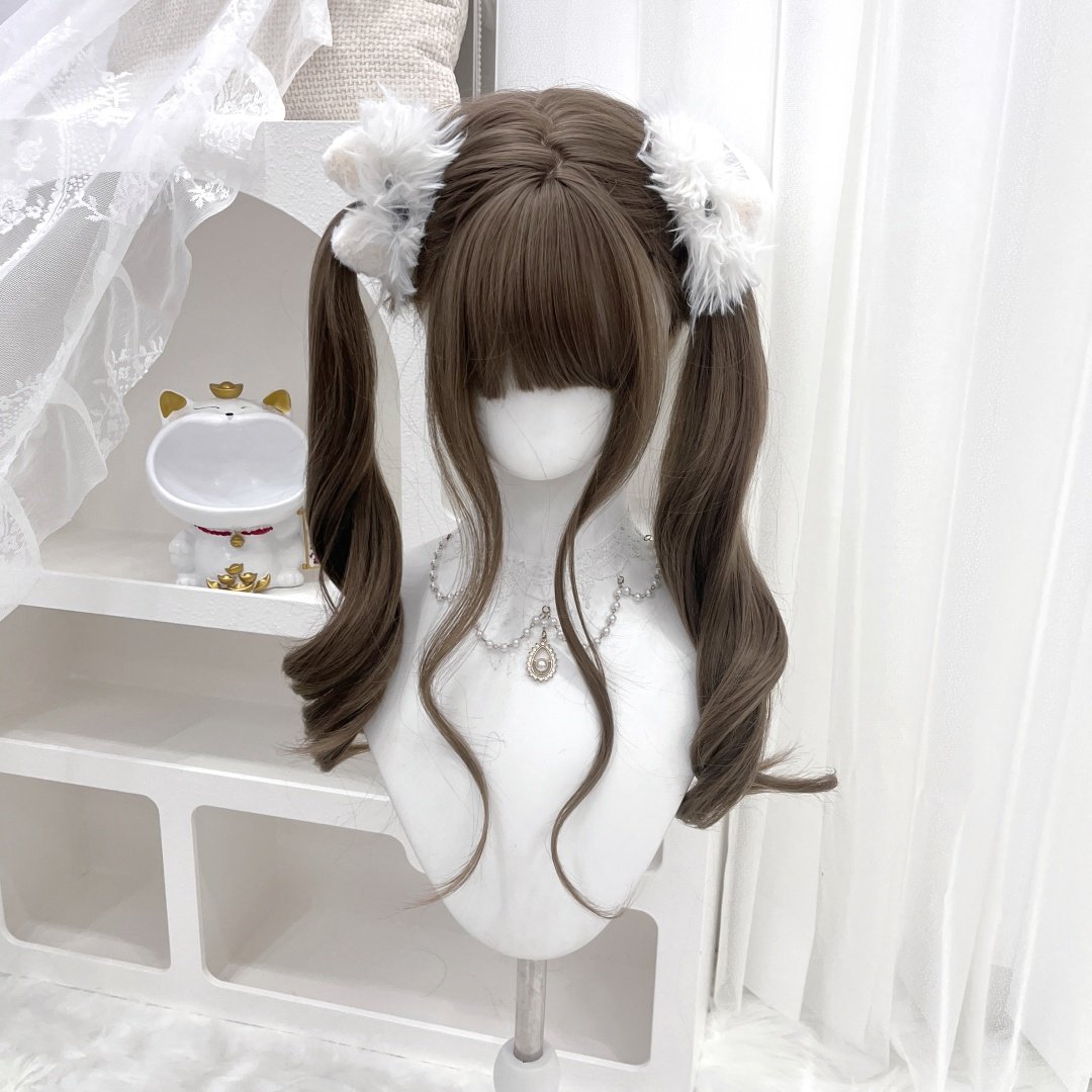 【呆呆萌妹】纤韵佳人假发女60cm大波浪少萝日常Lolita卷发全头套,美发护发/假发,日常整顶假发,淘宝优惠券,粉丝福利购,淘宝优惠卷