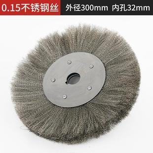 钢丝轮平型角磨机打磨轮不锈钢平行钢丝刷电动砂轮机除锈抛光神器